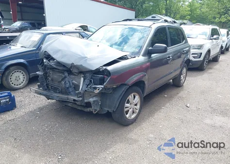 2009 Hyundai Tucson Gls из США, поврежденный, VIN KM8JM12B69U980168